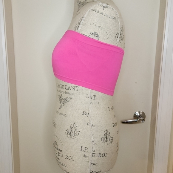 hot pink bralette bandeu - Picture 2 of 7